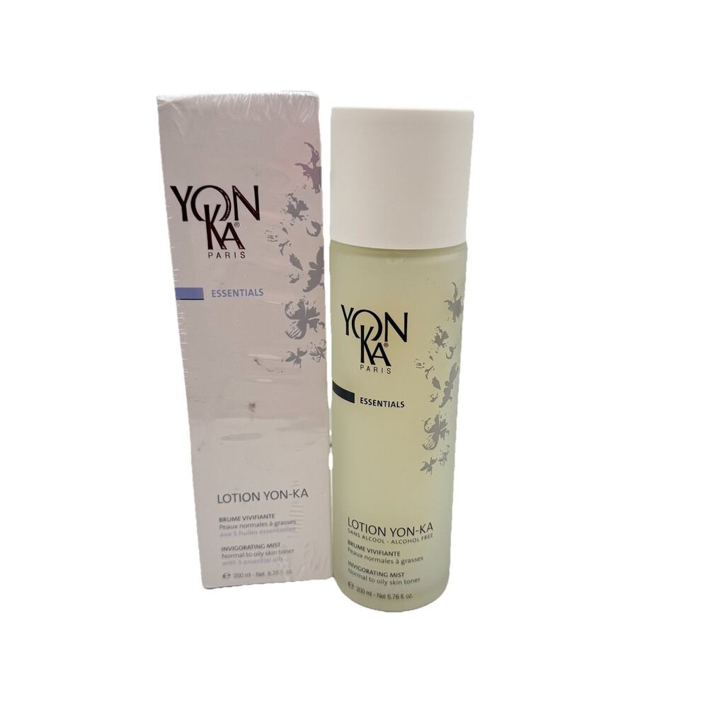 Yonka Lotion Essentials Invigorating Mist -‎ Normal/Oily Skin Toner 6.76 oz NIB